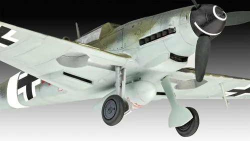 Miniatura 6 de Revell RV03710 Juego de Combate Bf109G-10 & Spitfire Kit de modelo de plástico, sin pintar