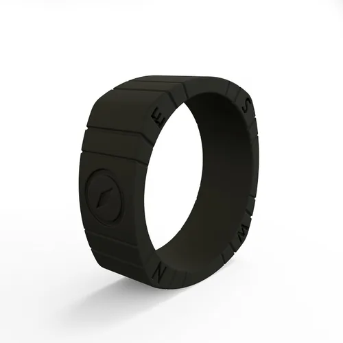 Miniatura 11 de QALO - Colección de anillos de silicona clásicos para hombre