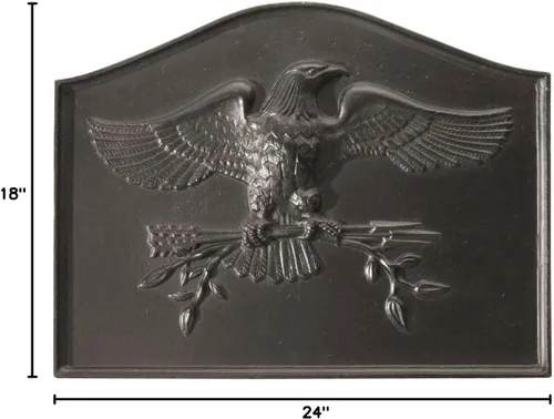 Miniatura 4 de Minuteman International Águila americana de hierro fundido Fireback