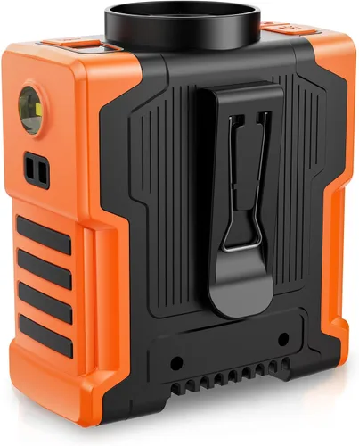 Miniatura 8 de EasyAcc - Ventilador de cintura portátil, ventilador personal portátil 5 en 1 con LED y ventilador de cuello de 10000 mAh y ventilador