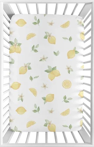 Miniatura 14 de Sweet Jojo Designs Sábana bajera para cuna de bebé 100% algodón (hojas florales bohemias) para niñas y niños, guardería infantil, habitación