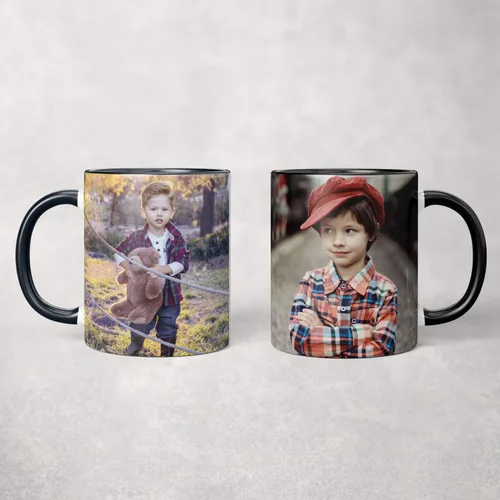 Miniatura 5 de Taza de café personalizada – Tazas personalizadas con texto en imagen, logotipo personalizado con nombre, taza de cerámica – Cumpleaños