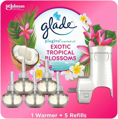 Miniatura 17 de Glade PlugIns - Kit de iniciación de ambientador, aceites esenciales y perfumados para el hogar y el baño, canela de manzana, 3.35 fl oz, 1
