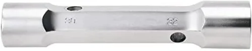 Bahco BH27M-14-15 Llave DE TUBO 2 Bocas 14-15 MM, Plata, 0.551 x 0.591 in
