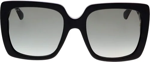Miniatura 2 de Gucci Lentes de sol cuadrados de acetato para mujer negrogris talla única
