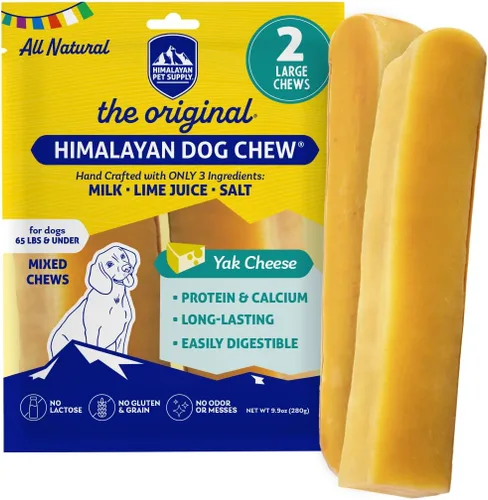 Miniatura 18 de Himalayan Dog Chew Masticables originales de queso de yak para perros, The Better-For-You, 100% natural, de larga duración, saludables y seguros