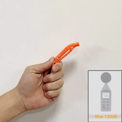 Miniatura 3 de HEIMDALL Silbato de Emergencia con Cordón para Seguridad en Navegación, Campamento, Montañismo, Caza, Señalización de Rescate de Supervivencia