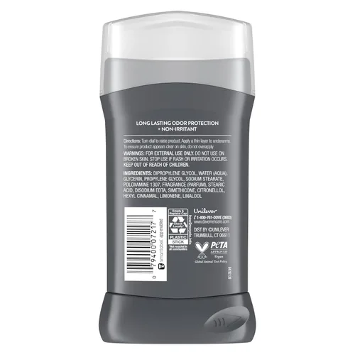 Miniatura 2 de Dove Men+Care Barra de desodorante para hombres 4 unidades Extra fresco sin aluminio Protección contra olores de 72 horas Desodorante para hombres