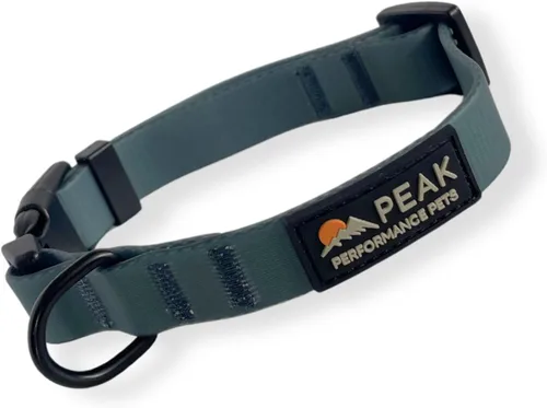 Miniatura 6 de Overlook Collar Impermeable para Perros Mediano Naranja Amanecer, Duradero, Cómodo Cachorros Grandes y Perros Medianos Fácil de Limpiar, A