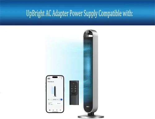 Miniatura 2 de UpBright Adaptador de 24 V CA/CC compatible con Dreo Modelo DR-HTF004 DR-HTF004S DRHTF004 DRHTF004S Ventilador de torre oscilante Ventilador
