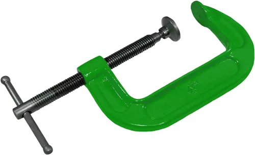 Miniatura 3 de Grip Abrazaderas en C de alta resistencia (6 pulgadas) - Mango deslizante en T con marco de acero - Tornillo de acero cromado con recubrimiento