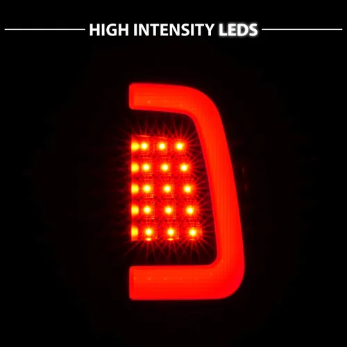 Miniatura 7 de AmeriLite Para Ford F250 F350 F450 SD 2008-2016 tipo C halógeno, LED, tubo de repuesto de luces traseras de camioneta con bombilla inversa, lado