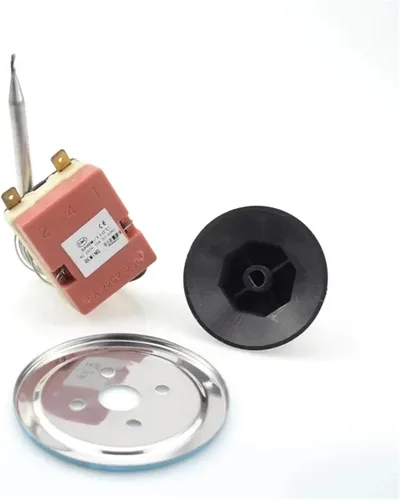 Miniatura 4 de 1pc 30-110 degree Celsius Adjustable NC Temperature Switch Capillary Thermostat 16A with 2 terminals temperature rotary switch