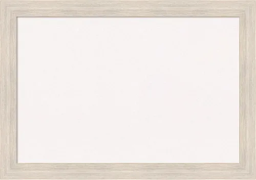 Miniatura 15 de Amanti Art Tablero de corcho blanco para pared (32 x 24) con marco de madera blanco blanco y blanco, tablero de corcho mediano para oficina, tablero
