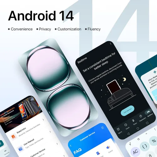 Miniatura 2 de UMIDIGI Note 100 Teléfono, Teléfono Desbloqueado Dual SIM NFC, 12(6+6) GB+128GB Ampliable a 1TB Teléfonos Android 14, Pantalla HD+ de 6.8'' a 120Hz