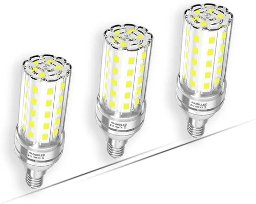 Miniatura 8 de Foco LED de 10 W (equivalente a 100 W), 5000 K (luz diurna), base mediana E26/E27, 1100 lúmenes, no regulable, pack de 3 E26 Luz blanca diurna 5000k