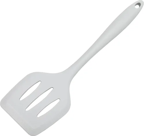 Chef Craft Espátula/espátula de silicona premium, 11.75 pulgadas, color gris