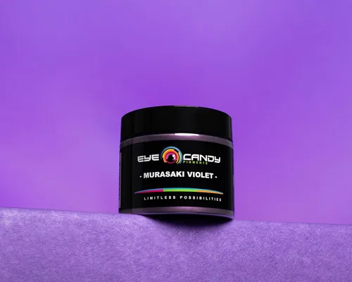 Miniatura 5 de Eye Candy Pigments Premium - Polvo de mica murasaki violeta (1.76 oz) - para epoxi, resina, jabón, pintura, carpintería, vertido acrílico, bombas