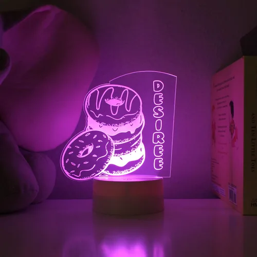 Miniatura 46 de Luz Nocturna Personalizada de Elefante Etchey, Luz Nocturna de Elefante, Habitación de Niño, Decoración de Dormitorio Infantil, Luz para Dormitorio