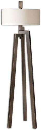 Miniatura 5 de Uttermost Mondovi - Lámpara de pie con trípode en bronce y dorado