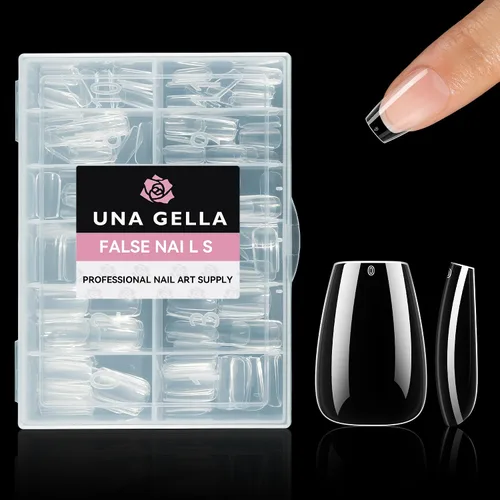 Miniatura 9 de UNA GELLA No necesita lámpara de pegamento sólido para uñas a presión: uñas acrílicas súper fuertes semi pegamento de uñas gel de curado rápido 0.3