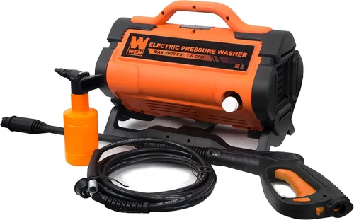 Miniatura 8 de WEN Lavadora a presión eléctrica de 2000 PSI, estilo maletín con caudal ajustable de 1.4 GPM (PW2000)