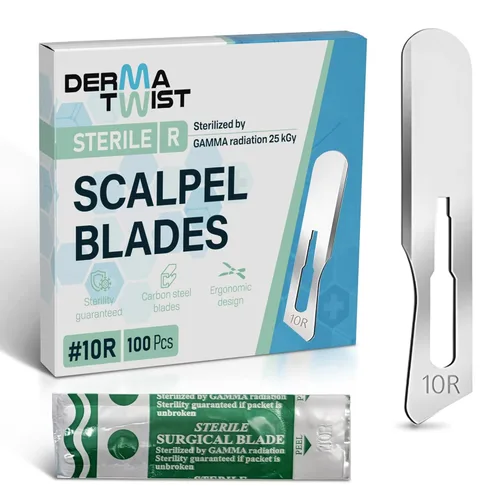 Miniatura 10 de DermaTwist 14R Dermaplane Razor for Women Face –Sterile Dermaplane Scalpels Facial Razors for Women Face Dermaplaning Professional Face Shaver