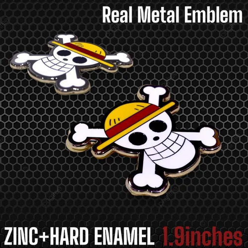 Miniatura 2 de Emblema de anime para automóvil, calcomanía de metal de anime, ememblema de esmalte de anime para computadora portátil para escritorio, emblema