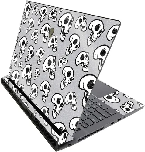 Miniatura 308 de MightySkins - Skin brillante con purpurina para Alienware M17 R3 (2020) y M17 R4 (2021) - Diversión de los años 90 Acabado duradero con purpurina
