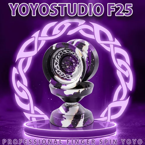 Miniatura 2 de YOYOSTUDIO F25 Trick Yoyo Profesional Sensible para Niños 8-12, Yoyo No Sensible para Truco de Dedo, Yoyo Pro con Kit de Accesorios de Yoyos, 10