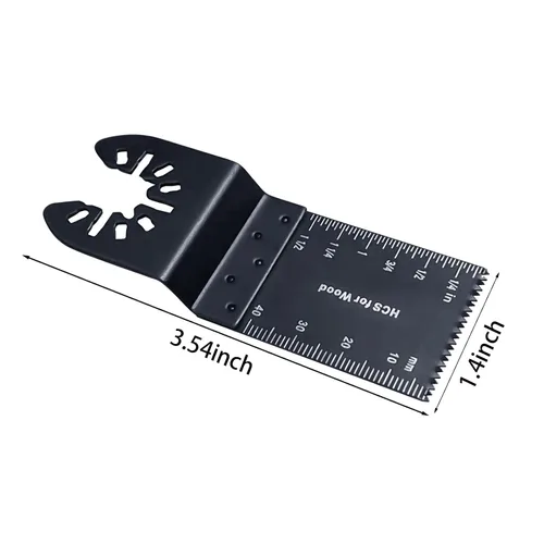 Miniatura 2 de Trivd Frol 45 hojas de sierra oscilante, cuchillas multiherramienta profesionales para madera, clavos, metal, plásticos, kits de cuchillas