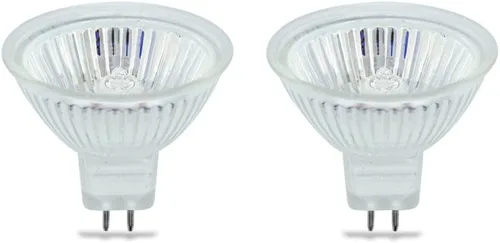 lumenivo EXN Bombilla halógena MR16 50 W 2 clavijas de luz de inundación para interiores Focos halógenos, paisaje, fibra óptica - Base GU5.3 de 2