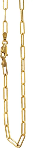 Miniatura 3 de Amanda Rose - Collar de cadena de oro amarillo de 14 quilates de 0.118in para mujer (elige tu longitud)