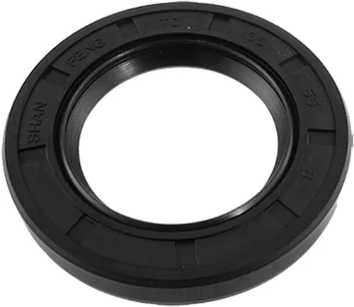 Miniatura 50 de uxcell - Sello de aceite de eje giratorio métrico 8x16x7 mm TC de doble labio de goma, negro