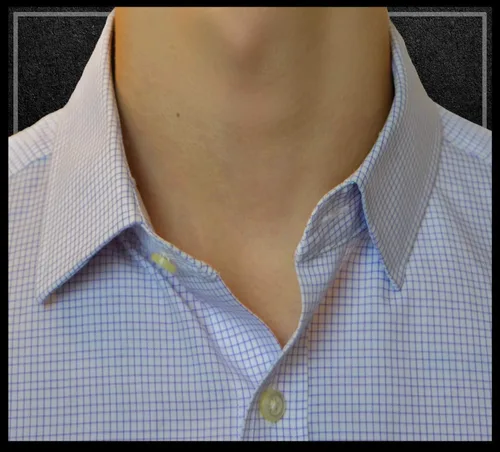 Miniatura 2 de Ancla de moda Collar para hombres Sin metal. Sin imanes. Solo sujétalo.
