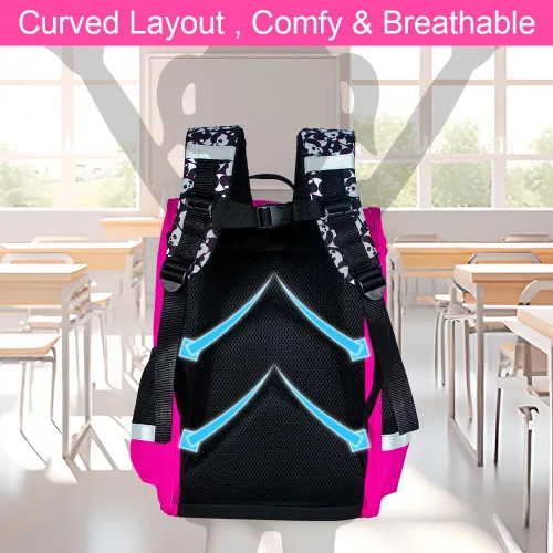 Miniatura 57 de KLFVB Mochila de 3 piezas para niñas y niños, bolsa de libros de dinosaurio de unicornio de 15 pulgadas con lonchera, bolsa escolar preescolar