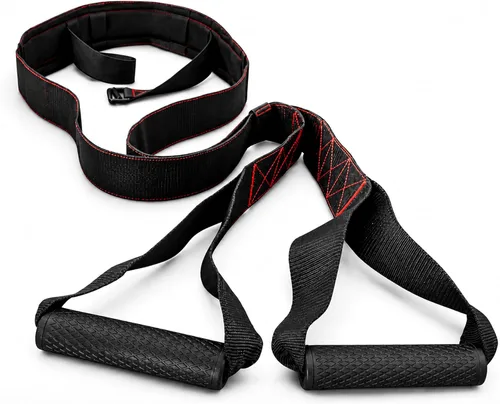 THEFITGUY - Cinturón de entrenamiento de velocidad para sobrevelocidad, sprint y resistencia | Asas no elásticas para entrenamientos