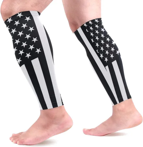Mangas deportivas de compresión para hombres y mujeres, los mejores calcetines de compresión sin pies para correr, enfermeras, recuperación