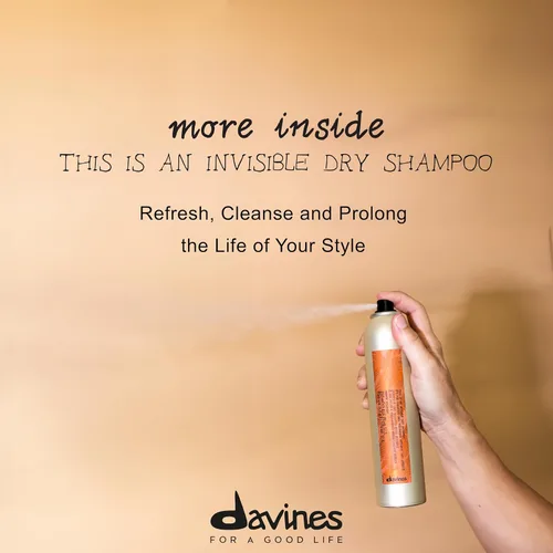 Miniatura 4 de Davines Este es un champú seco invisible, sin retención, refresca y limpia, absorbe el aceite y extiende las explosiones, sin residuos blancos ni