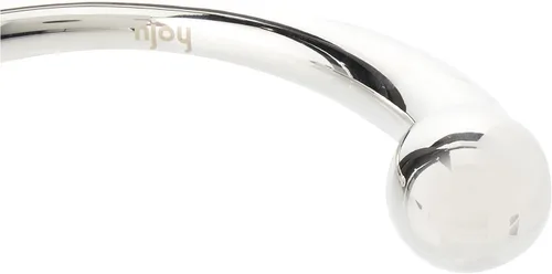 Miniatura 4 de Varita de metal Njoy Pure para alcanzar el punto G, 7.5 in, Acero pulido