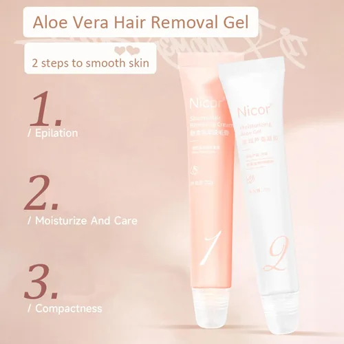Miniatura 5 de Kit de crema depilatoria facial, removedor de vello íntimo/privado, loción de crema depilatoria sin dolor para cara, piernas, brazos, axilas y todo