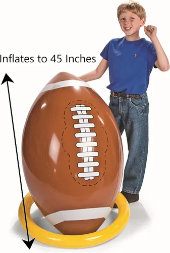 Miniatura 2 de Fun Express, balón jumbo inflable gigante, de 4 pies, con te.