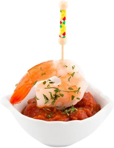 Miniatura 15 de Restaurantware -Cuencos para salsa de inmersión de 2 onzas, 10 platos de salsa en forma de canoa - aptos para microondas, aptos para horno, platos