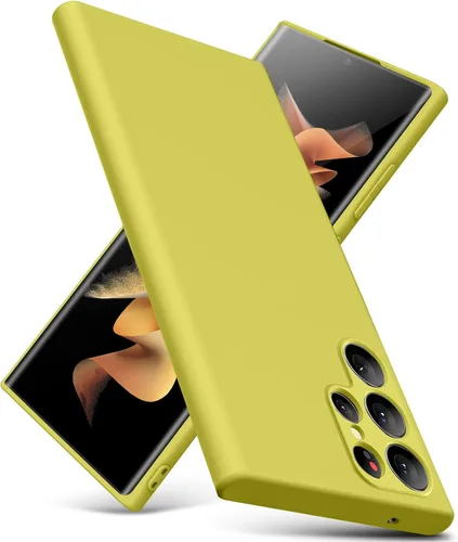Miniatura 24 de Funda para Samsung Galaxy S22 Ultra, funda delgada de silicona líquida, a prueba de golpes, funda delgada para Samsung Galaxy S22 Ultra, funda Negro2