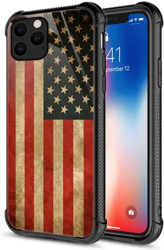 Miniatura 19 de ZHEGAILIAN Funda compatible con iPhone 12/12 Pro, funda de invasión de vaca alienígena OVNI, parte trasera de vidrio templado + funda protectora