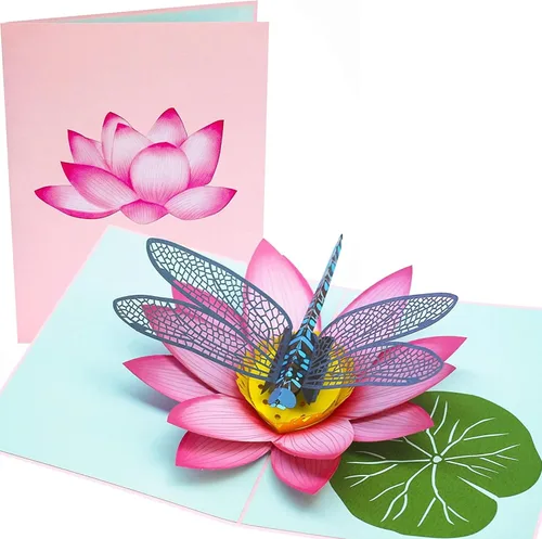 PopLife - Tarjeta de felicitación para el día de la madre, tarjeta 3D para aniversario, San Valentín, gracias, feliz cumpleaños, para mamá, esposa,