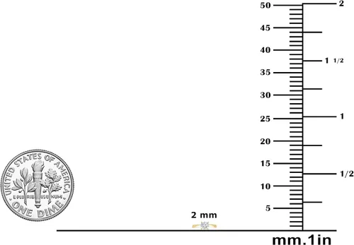Miniatura 6 de La4ve Diamonds Anillo de compromiso de diamante de 100 quilates en oro macizo de 14 quilates I-J I2-I3 Anillo de compromiso de diamantes reales