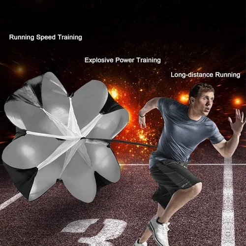 Miniatura 6 de Uyomal Entrenamiento de velocidad de carrera, paracaídas de resistencia de rampa de velocidad para entrenamiento de velocidad y aceleración, 56