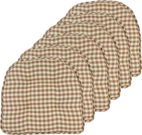 Miniatura 105 de Cojines antideslizantes para silla, ensamblados en Estados Unidos, almohadillas de asiento antideslizantes en forma de U para comedor, cocina
