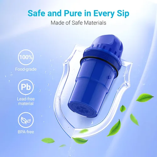 Miniatura 5 de 2 paquetes de filtros de agua de repuesto para jarra para todos los sistemas de filtración PUR®, PUR® Plus para jarra y dispensador, CRF950Z